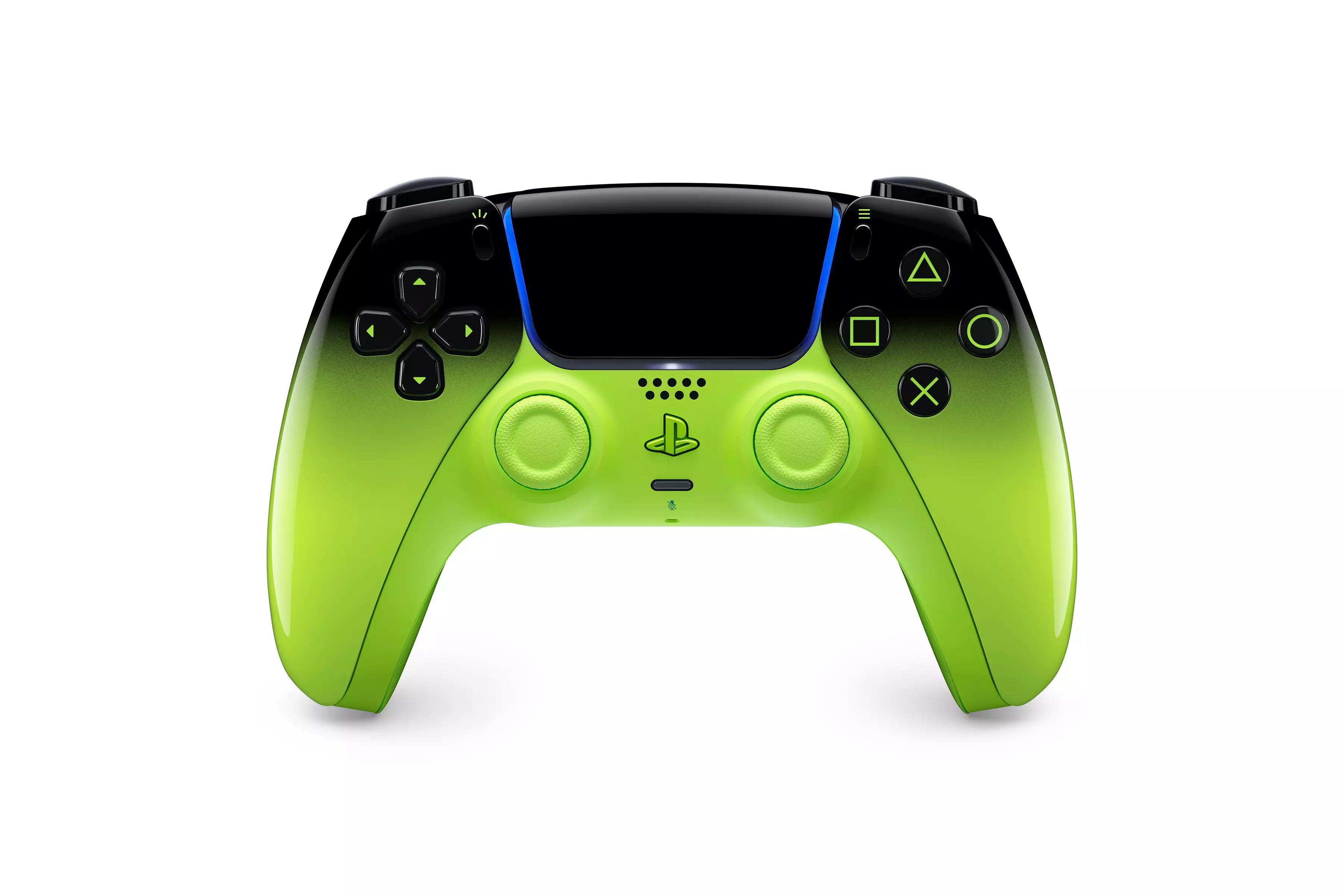 PS5 コントローラー デジタルタップ + 緑ボタン  Dualsense Sony DualSense Wireless Controller for PlayStation 5 - Remix Green